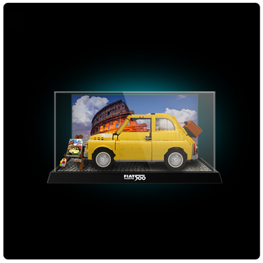 Lego 10271 Fiat 500 Display Case